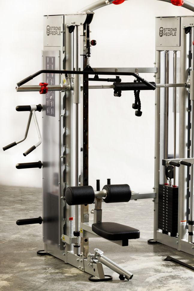 Силовой комплекс на базе Машины Смита StrongPeople MS80 Silver
