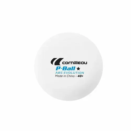 Мячи Cornilleau P-Ball ABS Evolution 1*  6 шт. (белый)