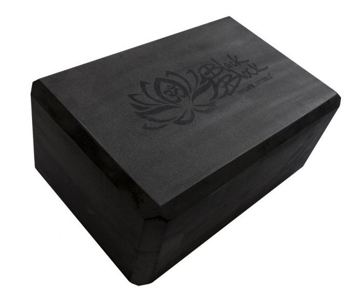 Блок для йоги Black Block Original Fittools
