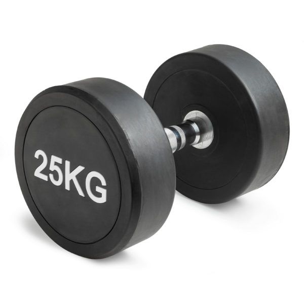 Гантель неразборная круглая VictoryFit (от 2,5 кг до 50 кг)